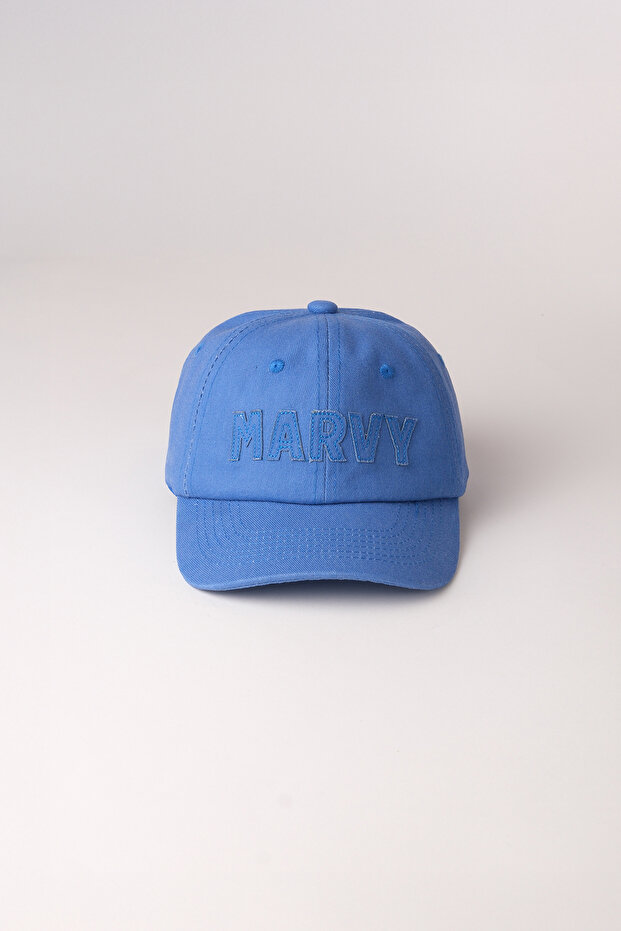 قبعة زرقاء ذات تأثير باهت من يامالي - 1