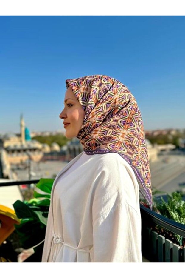 Eșarfă din bumbac moale - 2