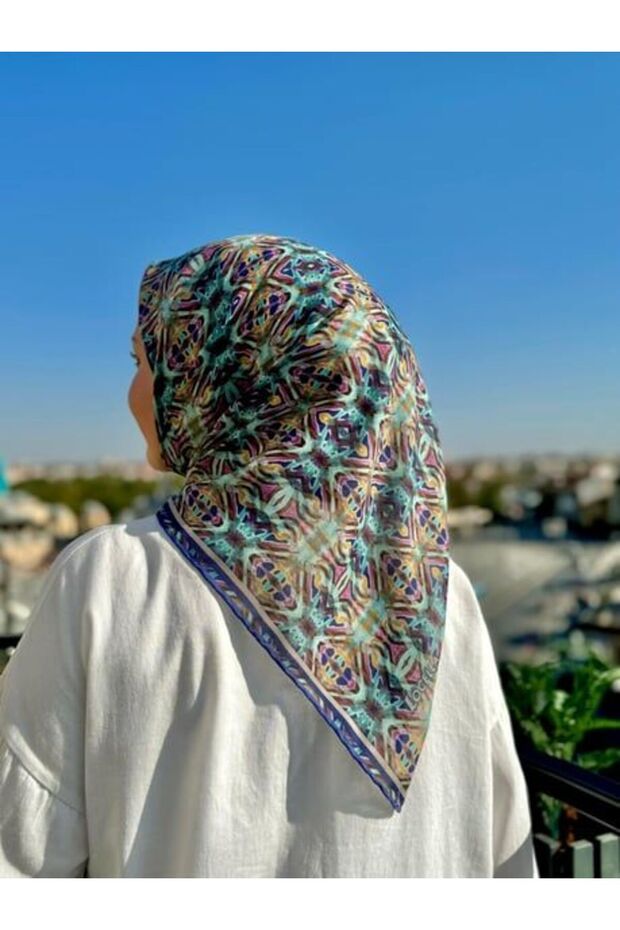 Eșarfă din bumbac moale - 2