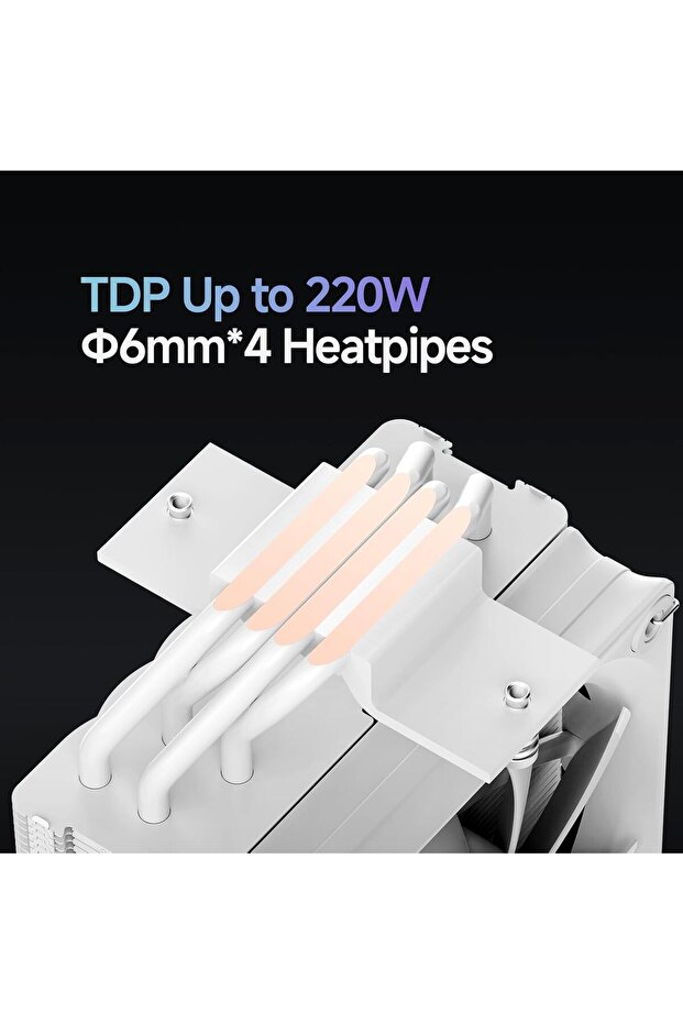 Ocypus Iota A40 CPU Air Cooler Single Tower CPU Cooler with Digital Display, 4 Heat Pipes, Silent 12 - 5