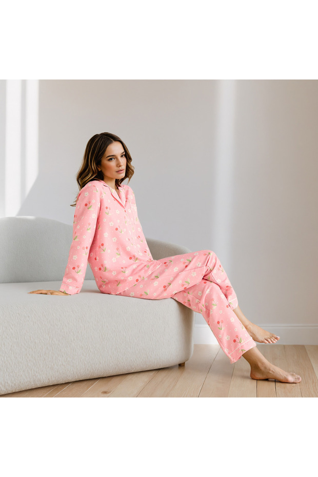 Floral Print Pyjama Set
