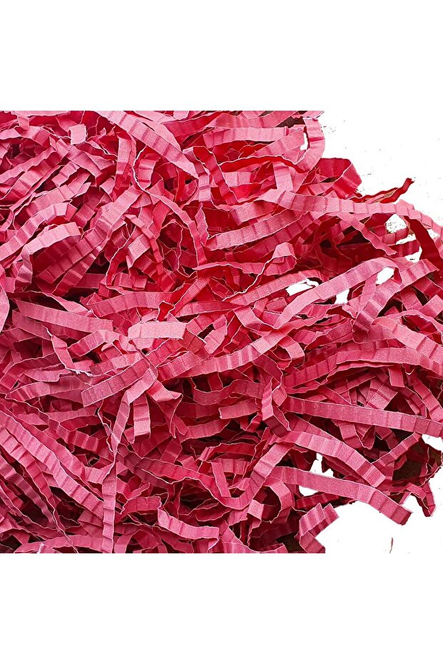Gift Zigzag Crimping Box Filler Paper 100 Gr Red