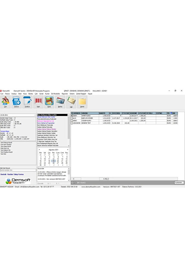 Muhasebe Programı - 2