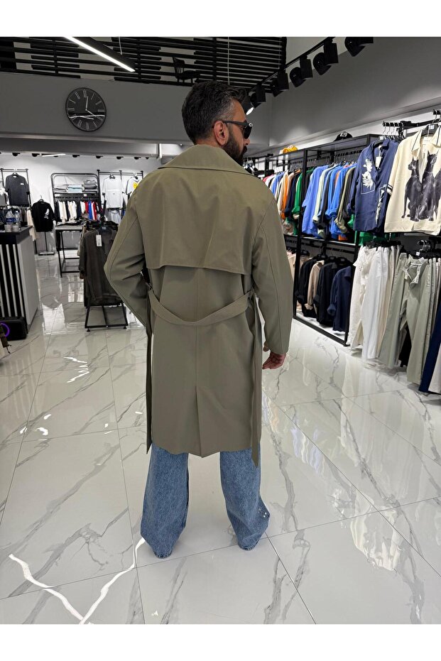 ÇİFT DÜĞME TRENÇKOT - 3