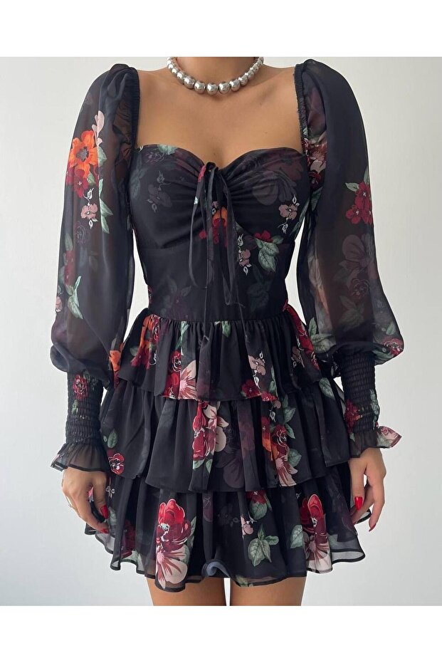 Helia Mini Elbise 1067 - 2