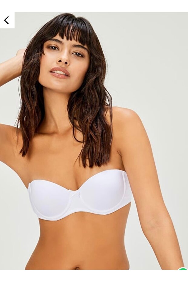 Strapless Padded B Cup Bra