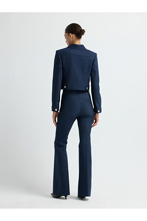 İspanyol Paça Pantolon - 7