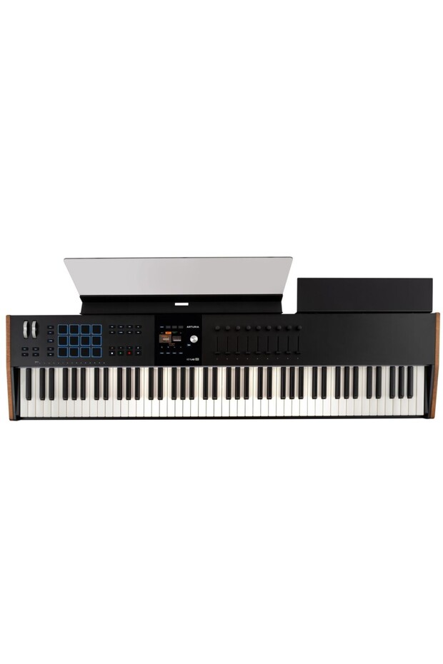 Keylab 88 mk3: Siyah | 3. Nesil Gelişmiş 88 tuş keyboard/controller + Soft Synth - 3