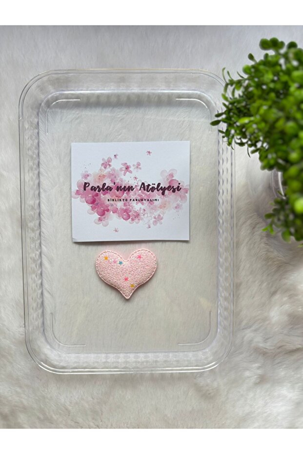 0-3 Years Old Less Hair and Hairless Baby Buckle Starry Pink Heart