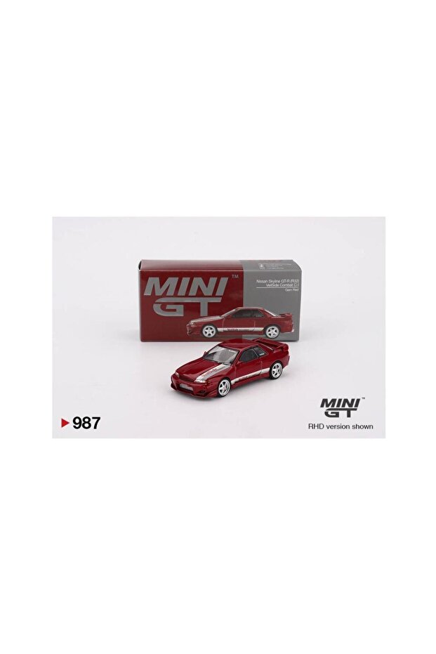 987 Nissan Skyline GT-R (R32) VeilSide Combat C-I Gem Red MGT00987-R 1/64 Model Araba - 4