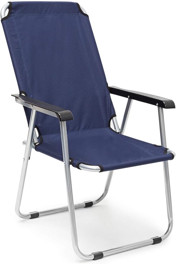 Folding Camping Chair 92 x 55 75 cm Camp Foldable for Garden Balcony or Festivals Outdoor