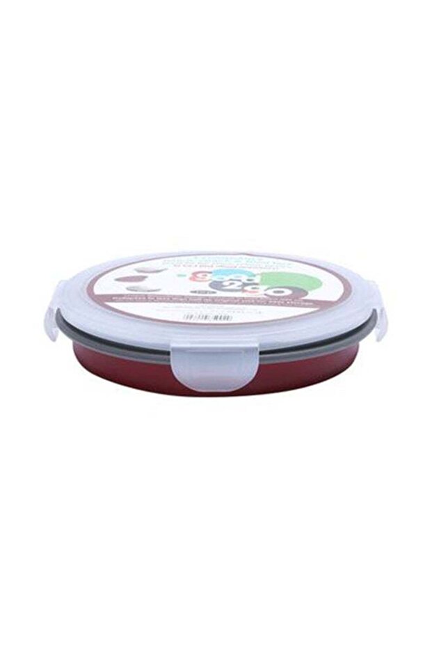 Round Container Red 800ml