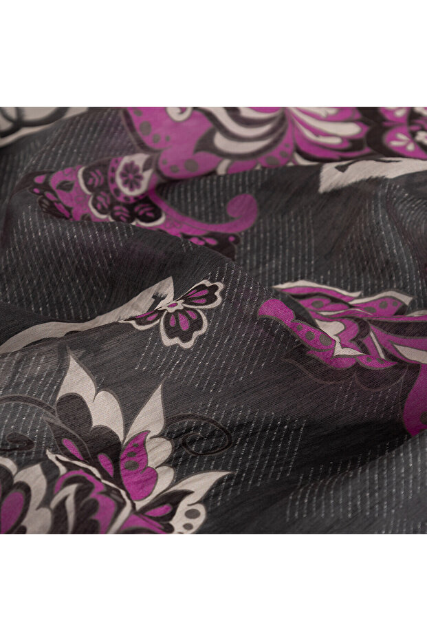 Füme Mor Serenad Şal - 4