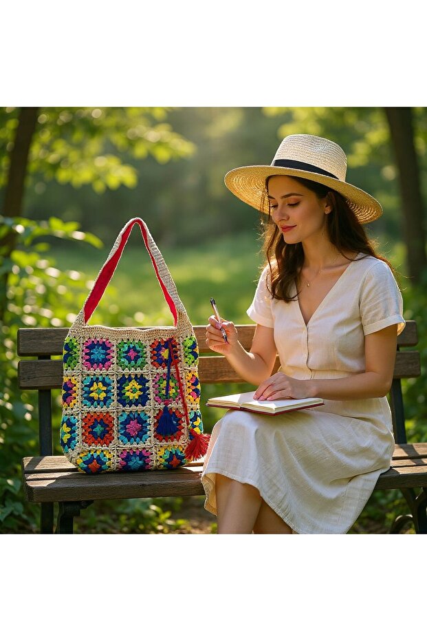 El örgü çanta - 1