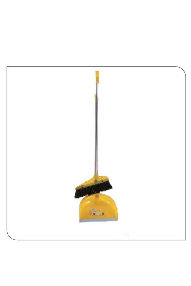 CLASSYTOUCH Durable Soft Tipped Bristles Design Gripped Long Handle Hanging Loop Cleaning Brush Wit - 1