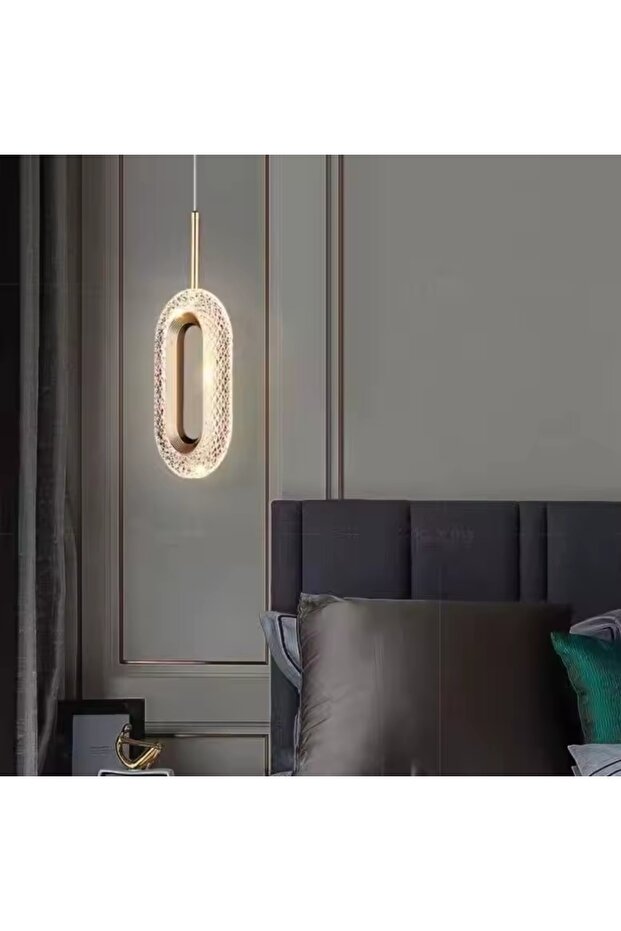 Gold pendant light - 2