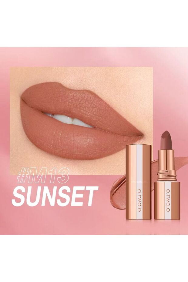 Otwoo matte lipstick #M13 sunset - 1