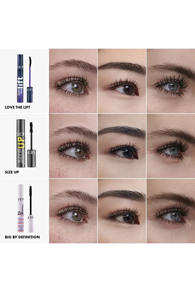 Size up XL Effect Intense Volume Mascara – Instantly Visible and Plump Lashes - 2