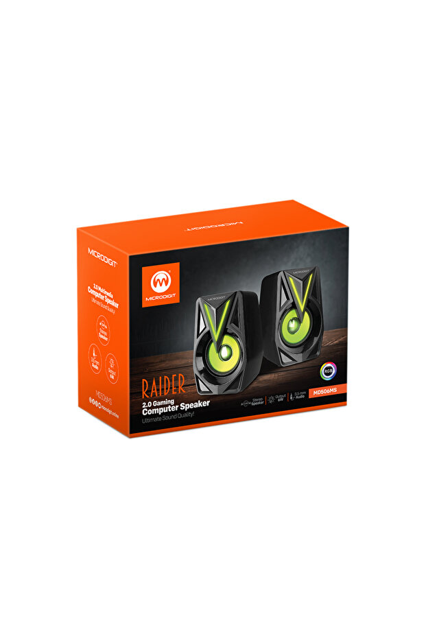 سبيكر مكبر صوت كيبل يو اس بي 0.2 كومبيوتر - 2