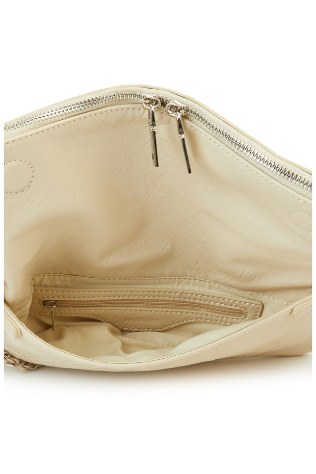 Bej Kadın Clutch - 5