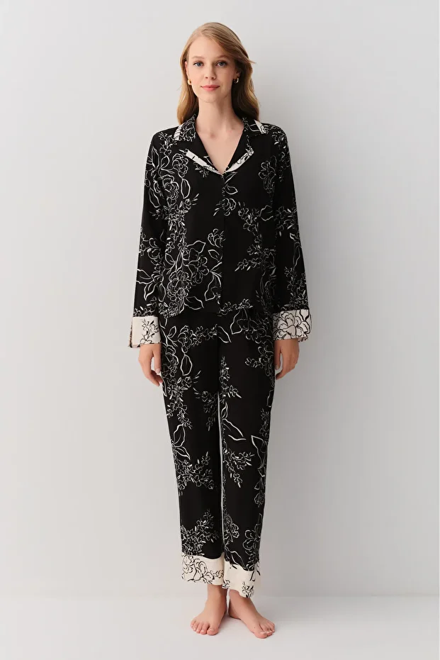 Sayra Maskülen Pijama Takımı - 1