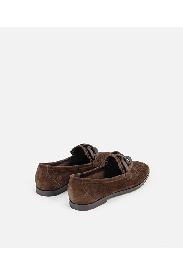 %100 deri loafer - 4