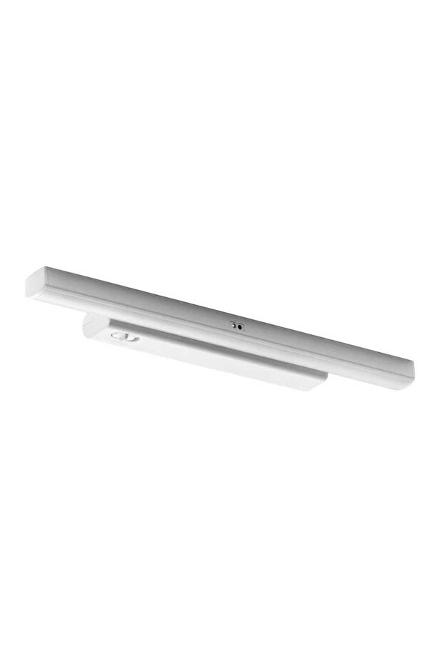 شريط إضاءة LED مع مستشعر، يعمل بالبطارية، أبيض، 32 سم
