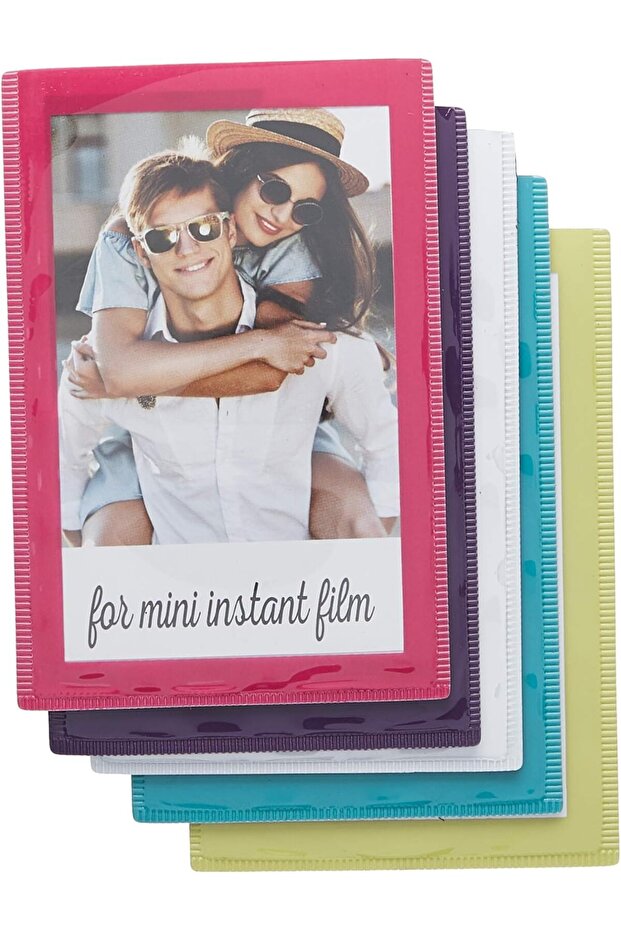 Magnetic Photo Frames for Instax Mini Film, ( 5‑Pack )