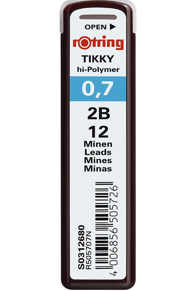 Tikky Mechanical Pencil, Nib and Eraser Set, 0.7 mm Pencil - 3
