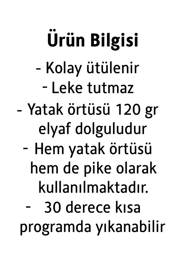 Alfa Kapitone Yatak Örtüsü (Mavi) - 3