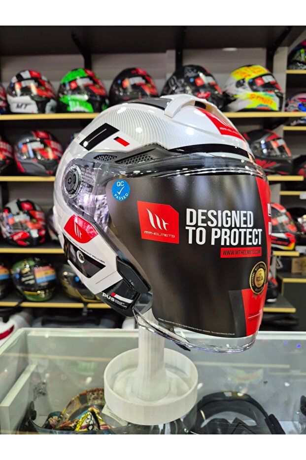 Cosmo SV Silence A2 Parlak Açık Kask - 2