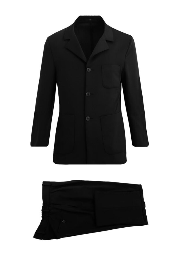 SİYAH Comfort Fit 6 Drop Takım Elbise - 1