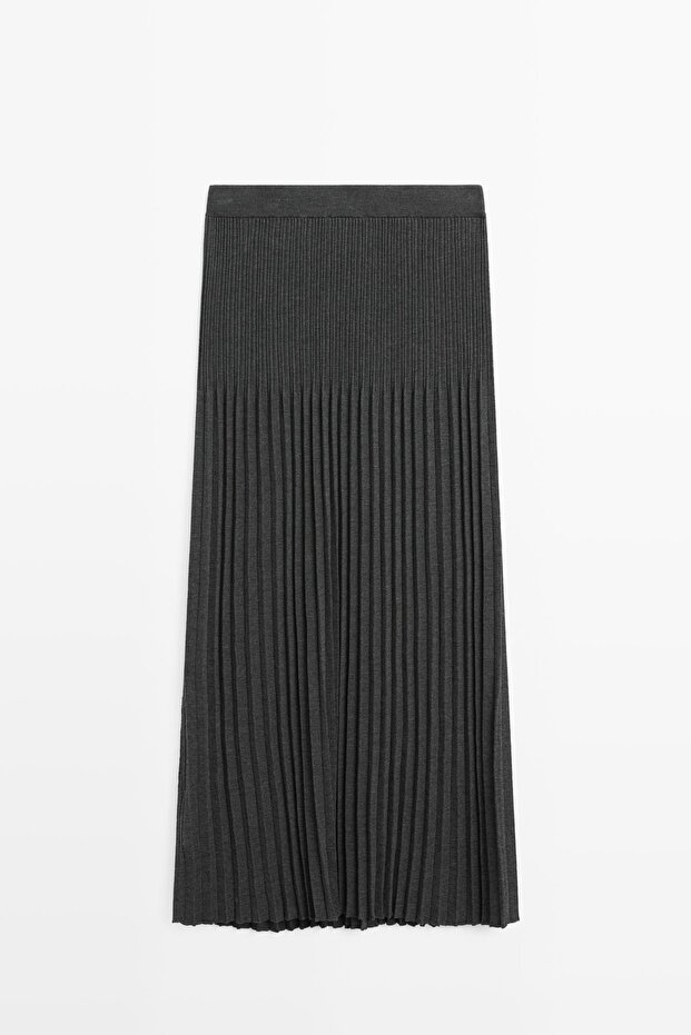 Pilili triko midi etek - 8