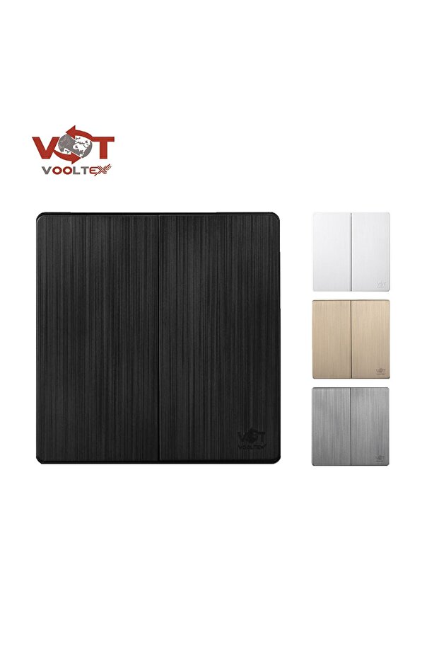 فولتكس مفتاح ثنائي بيانو اسود - 2