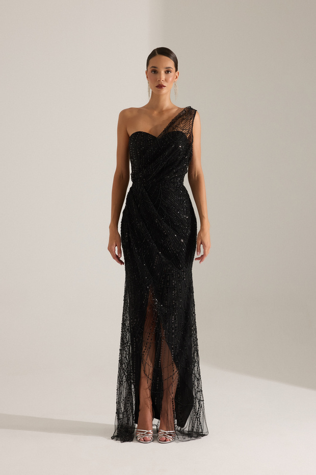 ELEANOR SİYAH ELBİSE - 5