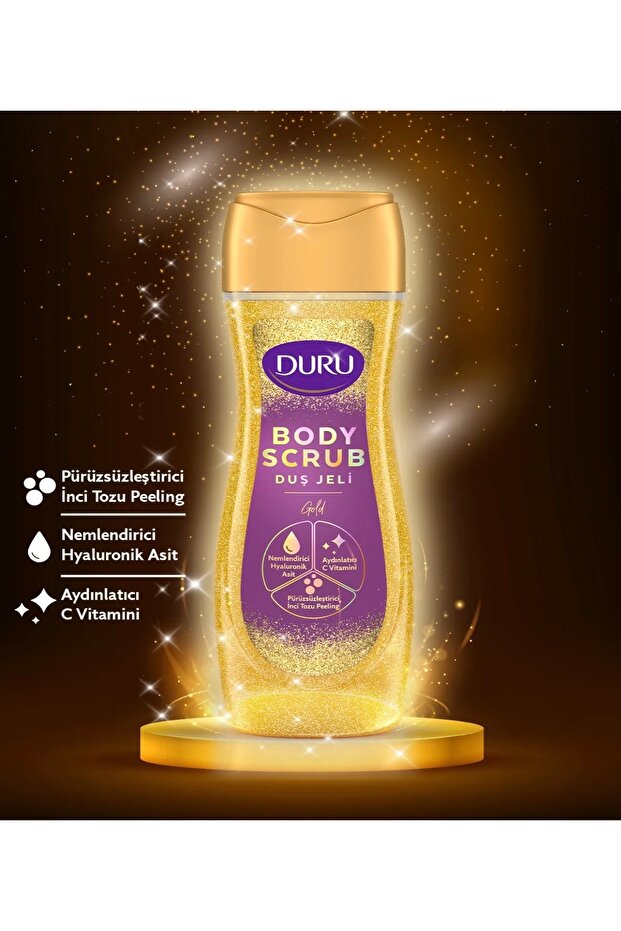 Body Scrub Duş Jeli Gold 450ml - 1