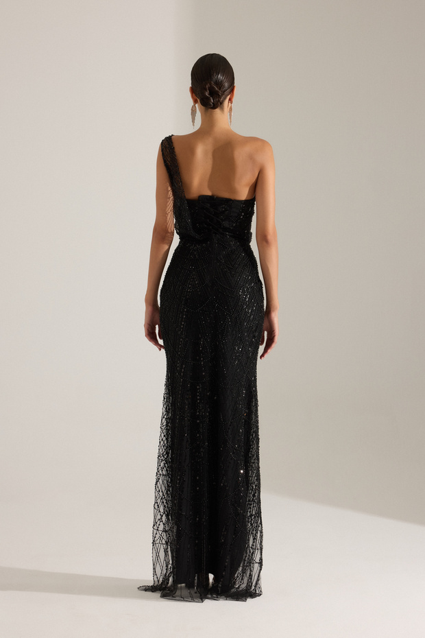 ELEANOR SİYAH ELBİSE - 4