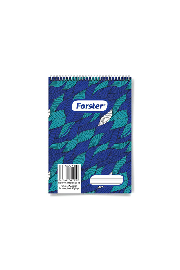 Blocnotes cu spirală Forster A6 - 1