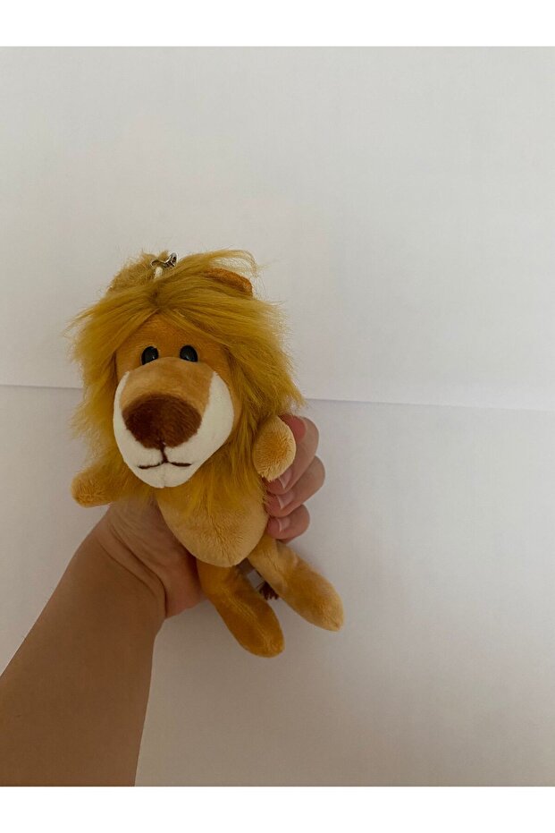 Soft Plush Keychain with Lion - 4