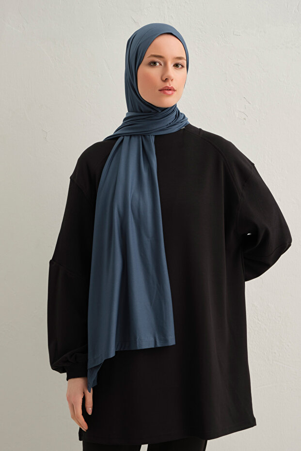 ORT501 شال-أزرق داكن