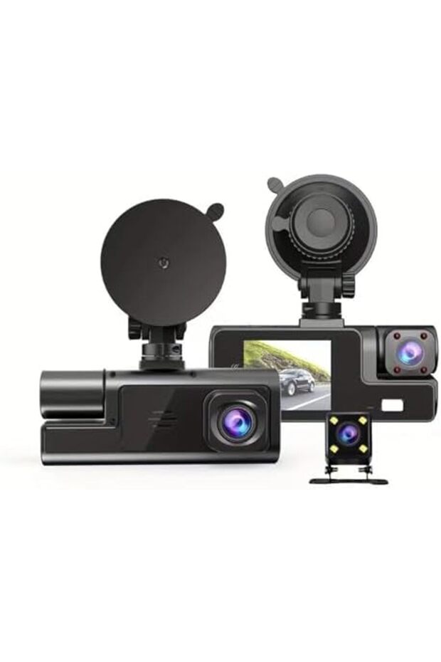 Liwankaqi Dash Cam Front and Rear, 1080P Car Camera Dash Cam with G-sensor Parking Monitor Loop Reco - 2