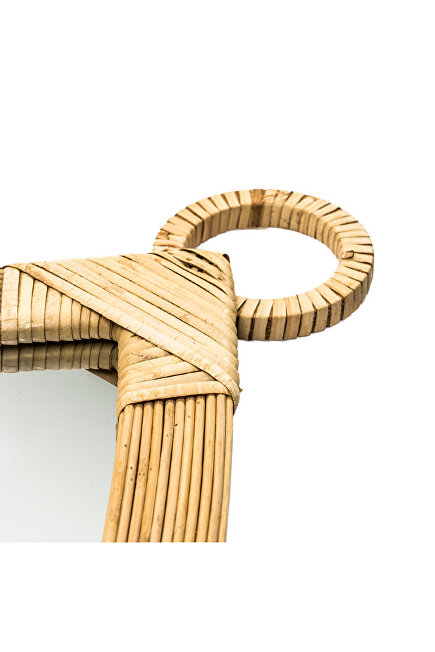 Damla Form Bambu Ayna - 3