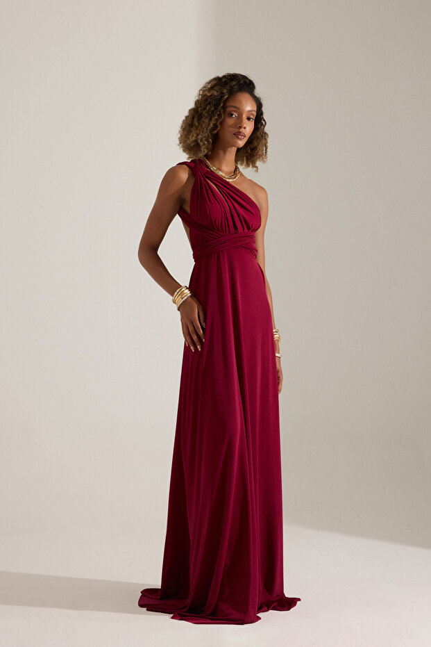 NADA BORDO ELBİSE - 2