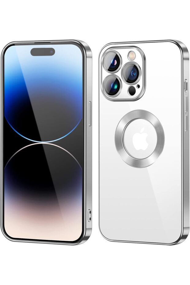 New Case Compatible for iPhone 14 Pro Max | Soft TPU Electro-Plating Full-Body Cover