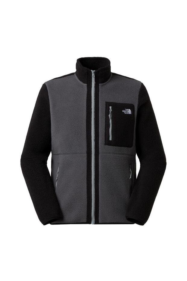 Men's Yumiori Full Zip Polar Nf0A883Rwvo1 Anthracite-L
