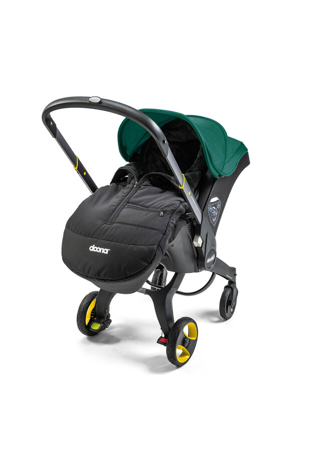 Winter Baby Car Seat Cover | Infant Car Seat Cover for Boy Girl, Roomy, Cozy, Warm, Waterproof - 2