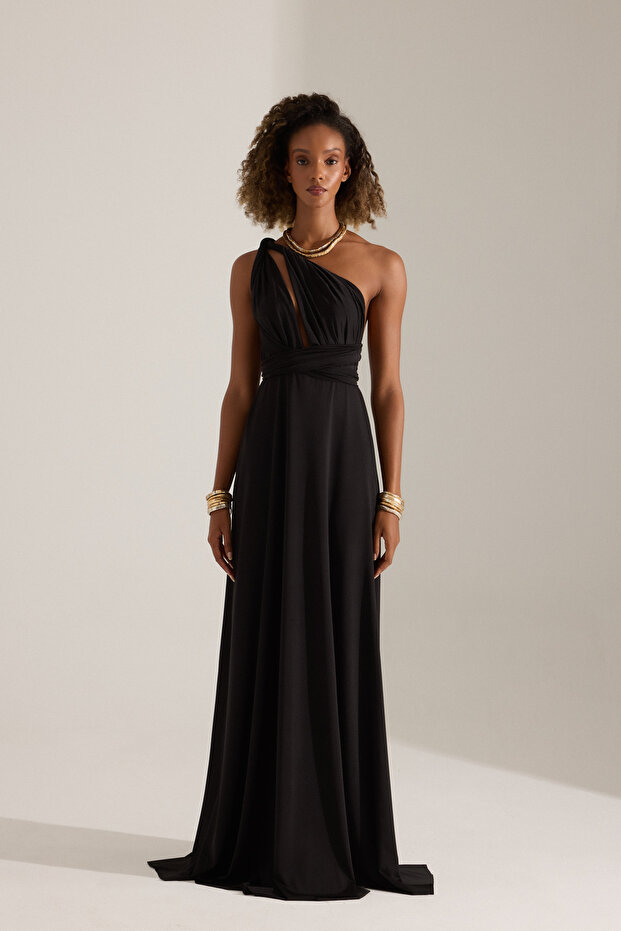 NADA SİYAH ELBİSE - 1