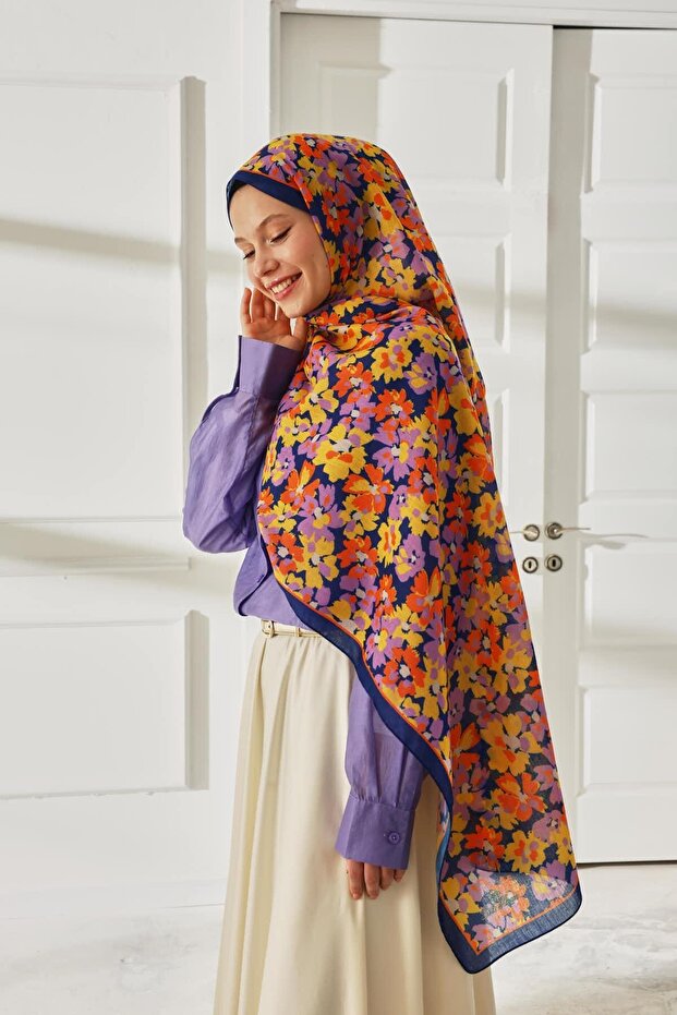 Patterned Soft Shawl 70020-04 - 5