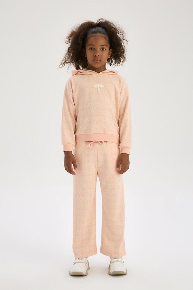 BG Store سويت شيرت بناتي منقوش