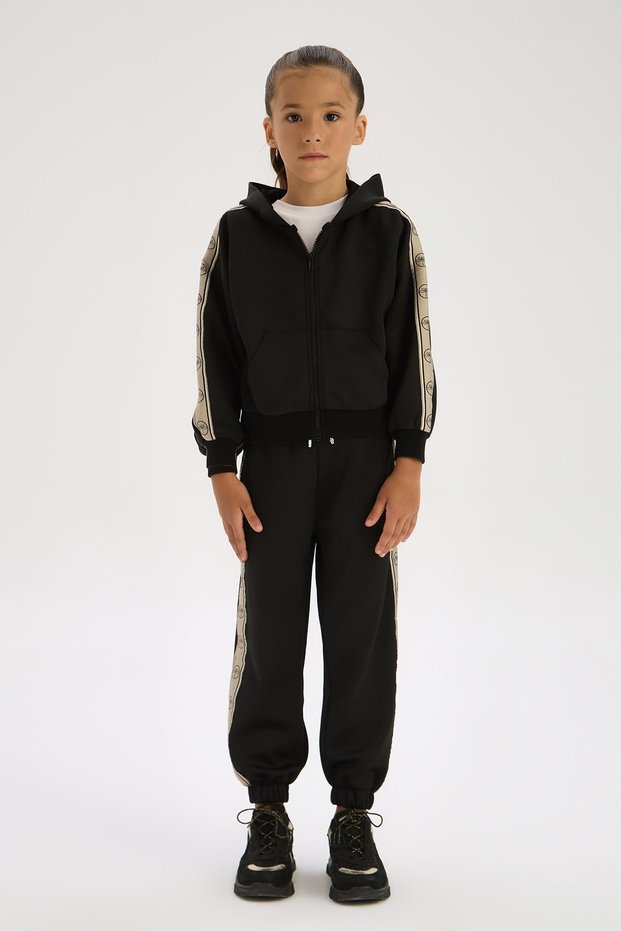 BG Store Crna trenerka za devojčice